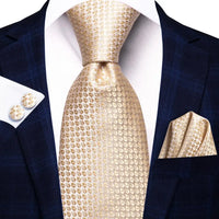 Gift Tie for Men 2023 New Sage Green Plaid Fashion Brand Wedding Party Necktie Handky Cufflinks Wholesale Hi-Tie Designer