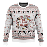 Mickey Mouse Anime Ugly New Year Christmas Gift Merry Christmas New Year's Eve New Men's and Women's Hoodies Sportswear