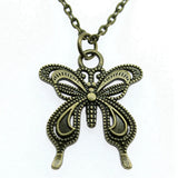 Long Necklace Christmas Decorations Necklace On The Neck 43Cm Chain Accessories For Bracelets Insect Dragonfly Butterfly Bee