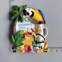 Fridge magnet Mexico Cancun Tourist Souvenirs Los cabos Margaritaville Chichen Itza Magnetic Refrigerator Stickers Home