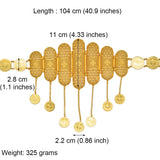 Anniyo Turkish Body Jewelry Ethnic Turkey Coin Belt Chain Bride Middle East Iraqi Kurdistan Dubai Wedding Belly Chains #016701