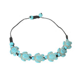 Turtle Hand Woven Bracelet Bohemian Style Ocean Series Vacation Style Turtle Woven Ankle Chain