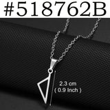 2025 New Arrivals Corsica Flag Pendant Necklaces Stainless Steel for Women Girls Sardinia Ethnic Jewelry #518762