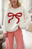 Warm Knitted Sweater Mujer for Women, Perfect for Christmas