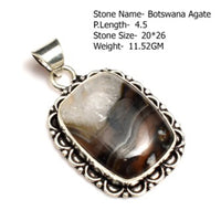 Genuine Labradorite Jasper Agate Turquoise  Pendant