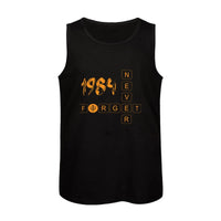 1984 Sikhs Never Forget Tank Top Men gym sportswear Clothing T-shirts men