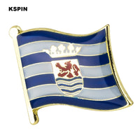 Curacao Flag Lapel pin badges for clothes Pin badges safety pin brooch XY0519