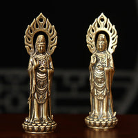 Buddha Guanyin Statue Bodhisattva Buddha Statue Desktop Decoration Handicraft Buddhist Decor