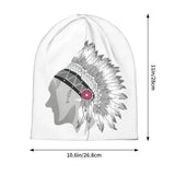 Indians Motorcycle Warm Knitted Cap Fashion Bonnet Hat Autumn Winter Outdoor Beanies Hats for Unisex Adult