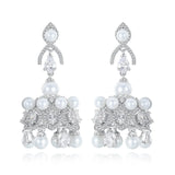Gypsy Jewelry Retro Ethnic Indian Jhumka Crystal Small Bells Beads Drop Tassel Earrings Women Bohemian Statement Jhumki Tribal