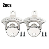 Zinc Alloy Wall Bottle Opener Kitchen Bottle Opener Retro Alloy Wall Mounted with Screws Party Antique Beer Bottle Opener