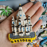 Fridge magnets Andorra Croatia Finland Italy Dresden Prague Norway Santorini France Denmark Ibiza Spain Jerusalem Austria Dublin
