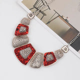 Hot Women Fashion Cute Retro Fashion Retro Jewelry Metal concise geometric fan Best Gift jewelry N1161