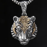 Retro Devil Mask Pendant Japanese Samurai Style Punk Pendant Necklace Men's Gothic Halloween Jewelry Gift