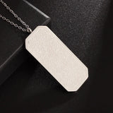 Stylish Peace Map Stainless Steel Pendant Necklace for Men Women Arabic African Jamaican Amulet Jewelry