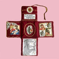 Cross Included Inside Handcrafted Pocket Devotional Sewing Accessories Faith Edition Sewing Pocket Devotional