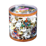 200Pcs/Box Handmade Light Replacementbottle Diy Burner Butterkerosene Diya Holders Oil Lamp Wick Making Supplies Floating Candle