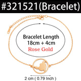 Anniyo 18CM + 4CM Sint Maarten and Saint-Martin Bracelets for Women Saint Martin SXM Stainless Steel Jewelry  #321521