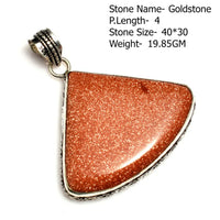 Genuine Emerald Labradorite Rose Quartz Turquoise Tiger Eye Jasper Agate Pendant Silvers Overlay over Copper