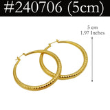 Anniyo African Round Earrings Women Girls Gold Color Exaggerat Jewelry,Ethiopian Brazilian Africa Big Earrings Nigeria #240706