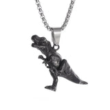 Retro Gothic Mysterious Demon Angel Wings Pendant Necklace Men's Punk Hip Hop Trendy Cool Jewelry Boy Gift