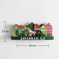 North America USA New York San Francisco Puerto Rico Fridge Magnets Tourism Souvenir Refrigerator Magnetic Collection Gift