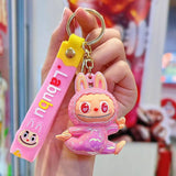 Cute Dancing eep Doll Keychain Car Chain Key Holder Cartoon Sle PVC Material Creative Gift Small Present