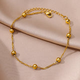 Anklets for women Foot bracelet women summer accessories Bracelet on the leg stainless steel ankle chain Jewelry