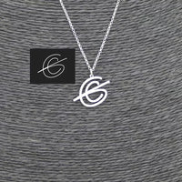 Customize Your Photo Patterns, Company Logo, Badge Necklace Design, Personalized Stainless Steel Jewelry Pendant Necklace