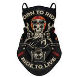 Retro Moto Cycling Sunscreen Mask Motorcycle Headscarf Summer Anti-UV Outdoor Neck Head Cover Riding Face Shield Sport Headwrap