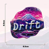 Asia Japan Resin 3D Fridge Magnets Tourism Souvenir Refrigerator Sticker Handicraft Gift Decoration