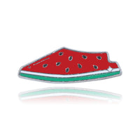 Flag of Pakistan Enamel Pin Creative Heart Ribbon Lapel Badge Backpack Hat Clothing Brooches Jewelry Accessories Gift for Friend