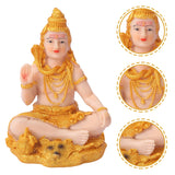 Shiva Resin Crafts Temple Decoration Decorative Statue for Home Goddess Buddha Ornament Figurine Delicate Sculpture