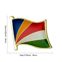 300+Different World Flag Badge Country Flag Pin Lapel Pins Brooch