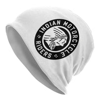 Indians Motorcycle Warm Knitted Cap Fashion Bonnet Hat Autumn Winter Outdoor Beanies Hats for Unisex Adult