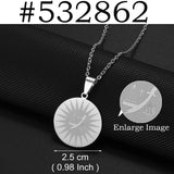 Anniyo (1Piece) Ashur Necklaces Lama,Lamma,Ezidi Winged Bull Lamassu Yezidi Lalish Yazidis Assyrian Jewelry #532862