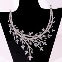 ASNORA  Zirconia High Quality Indian Jewellery Set Conjunto Feminino Kadın Takı Seti Bijoux Femmes Luxury Kolye Seti Kadin