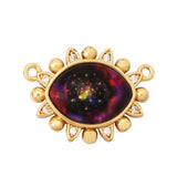 Newest Classic Amulet Turkish Blue Evil Eye Charm Pendant,18K Gold Cubic Zirconia CZ Paved,Jewelry Necklace Bracelet Supply L30
