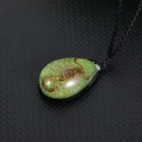Personalized Ethnic Style Scorpion Teardrop Pendant Braided Rope Necklace Women's Retro Trend Holiday Accessories
