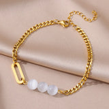 Anklets for women Foot bracelet women summer accessories Bracelet on the leg stainless steel ankle chain Jewelry