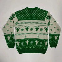 AliExpress  supply of Europe and the United States Christmas knitted pullover jacquard with color an