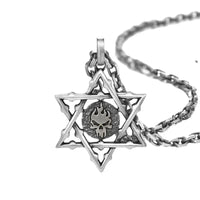 Domineering Flying Eagle Animal Pendant Necklace Men's Fashion Rap Cool Trendy Party Jewelry