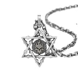 Domineering Flying Eagle Animal Pendant Necklace Men's Fashion Rap Cool Trendy Party Jewelry