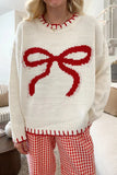 Warm Knitted Sweater Mujer for Women, Perfect for Christmas