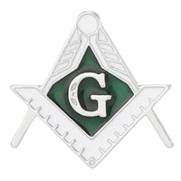 8 Styles Classic Masonic Symbols Enamel Brooches Funny Freemason Emblem Golden Pins