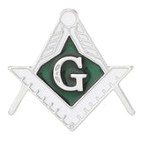 8 Styles Classic Masonic Symbols Enamel Brooches Funny Freemason Emblem Golden Pins