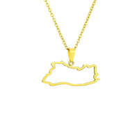 The new stainless steel glossy openwork Salvadoran pendant necklace is a bestseller for men and women on Amazon