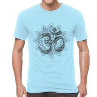 Om Aum Symbol Goa T Shirts Men Fashion T Shirts Namaste Buddhism Hinduism Tshirts Cotton Oversized Tee Tops Clothes