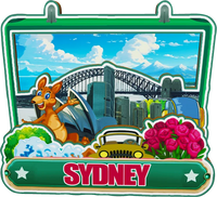 Decorative Magnets for Gold Coast Cairns Perth Brisbane Melbourne Sydney Melbourne Australia City Landmark Unique Souvenirs