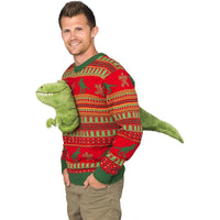 Ugly Christmas Sweater 3D O Neck Pullover Knitted Sweater